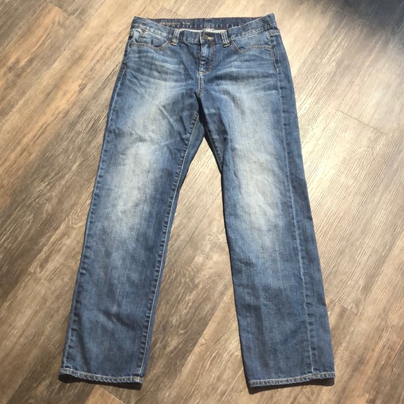 Women’s Talbots High Rise Boyfriend Jeans Sz 8 - Picture 1 of 4